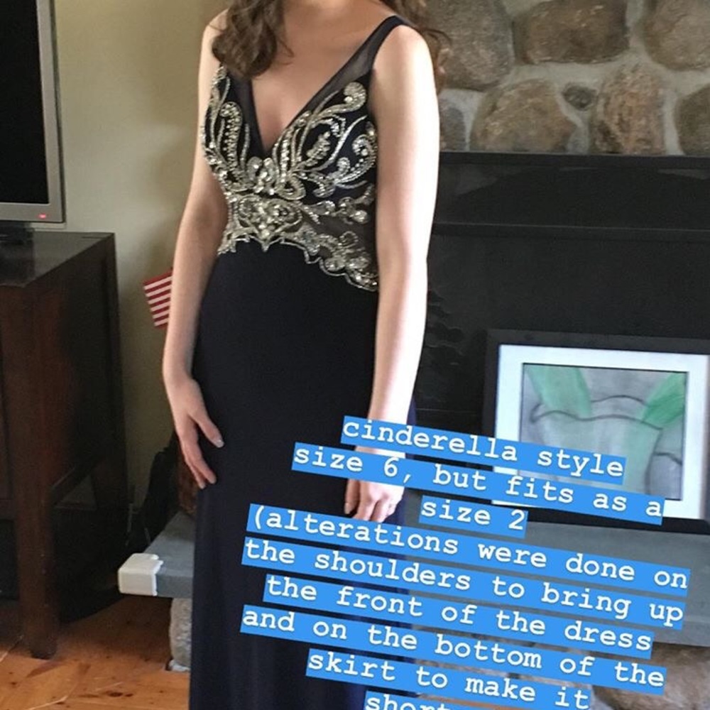 Navy blue prom dress! SUPER CHEAP!
